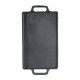 Kahepoolne malm grillplaat, 33x20 cm | Malmplaat Kahepoolne malm grillplaat, 33x20 cm | Malmplaat | |