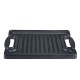 Kahepoolne malm grillplaat, 36x25 cm | Malmplaat Kahepoolne malm grillplaat, 36x25 cm | Malmplaat | |