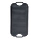 Kahepoolne malm grillplaat, 51x26 cm | Malmplaat Kahepoolne malm grillplaat, 51x26 cm | Malmplaat | |