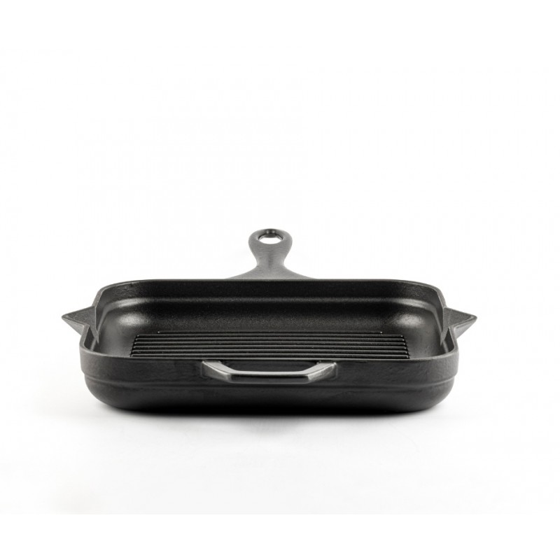 Emailitud malmist grillpann Hosse, Black Onyx, 28x28cm | Malmist grillpann | Malmpann |