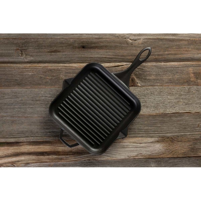 Emailitud malmist grillpann Hosse, Black Onyx, 28x28cm | Malmist grillpann | Malmpann |